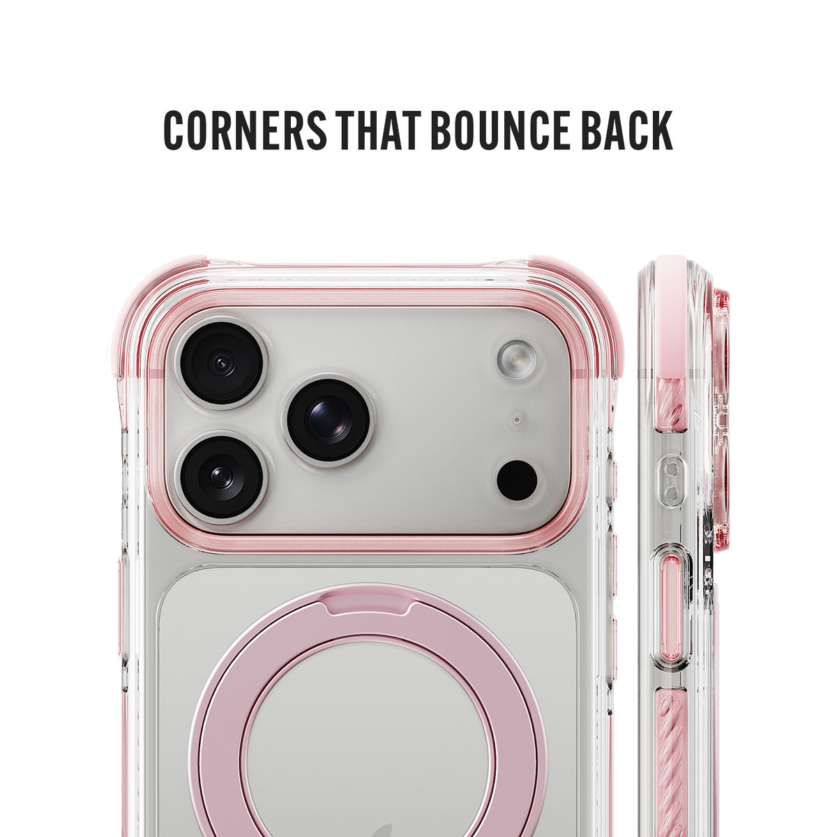 iiCASE Macaron Shield 360 Ring Stand Case for iPhone 17 Pro Max image 1 - 11