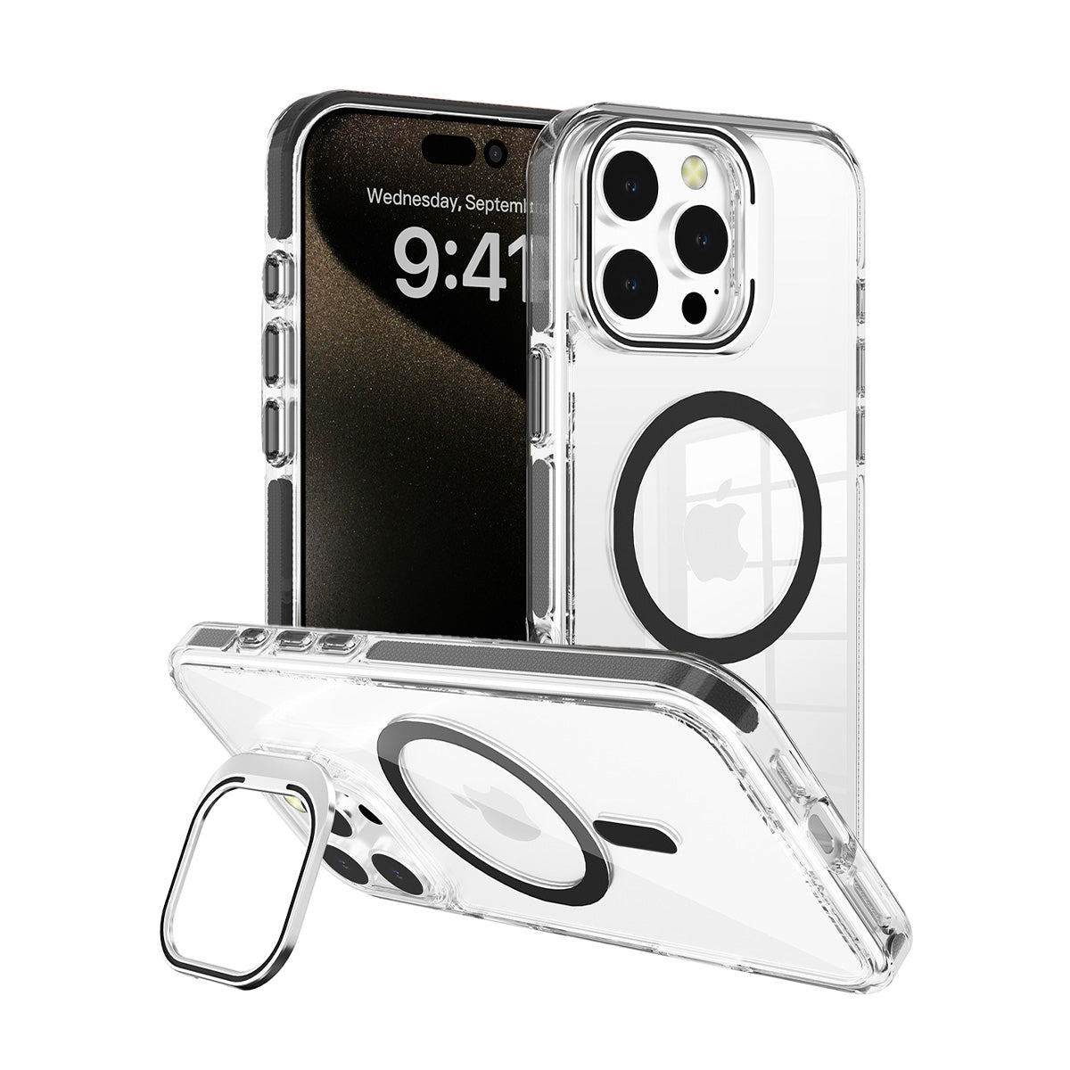 MagSafe Ultra Protective iPhone Case With Camera Kickstand