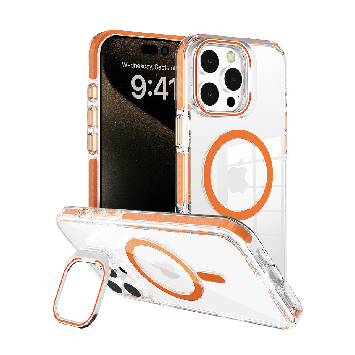MagSafe Ultra Protective iPhone Case With Camera Kickstand