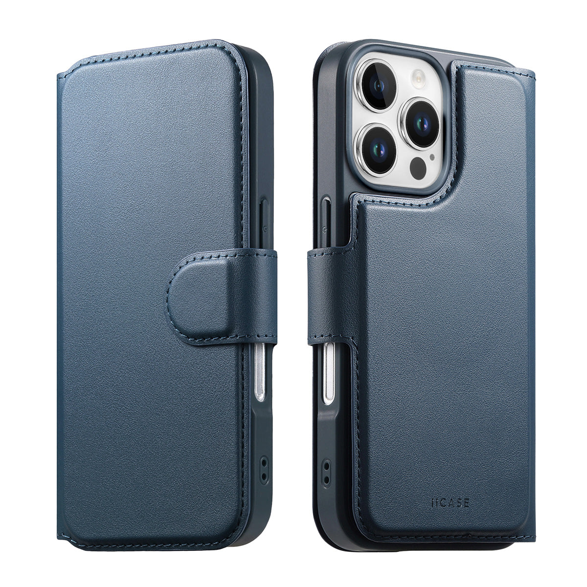 MagSafe Detachable Wallet iPhone Case - Slate Blue