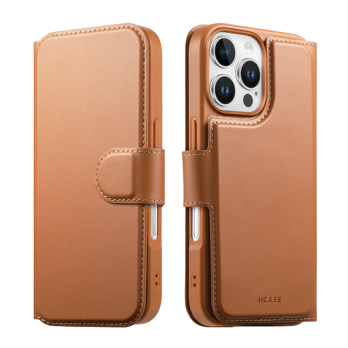 MagSafe Detachable Wallet iPhone Case - Tan