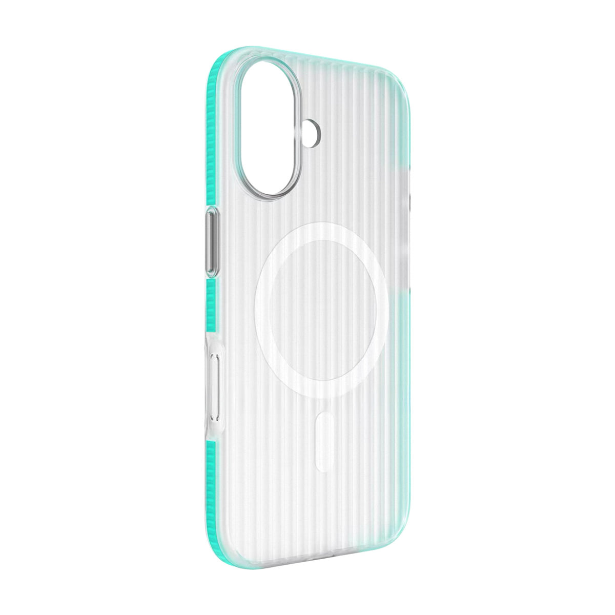 Matte Corrugated Colour Bumper MagSafe iPhone Case