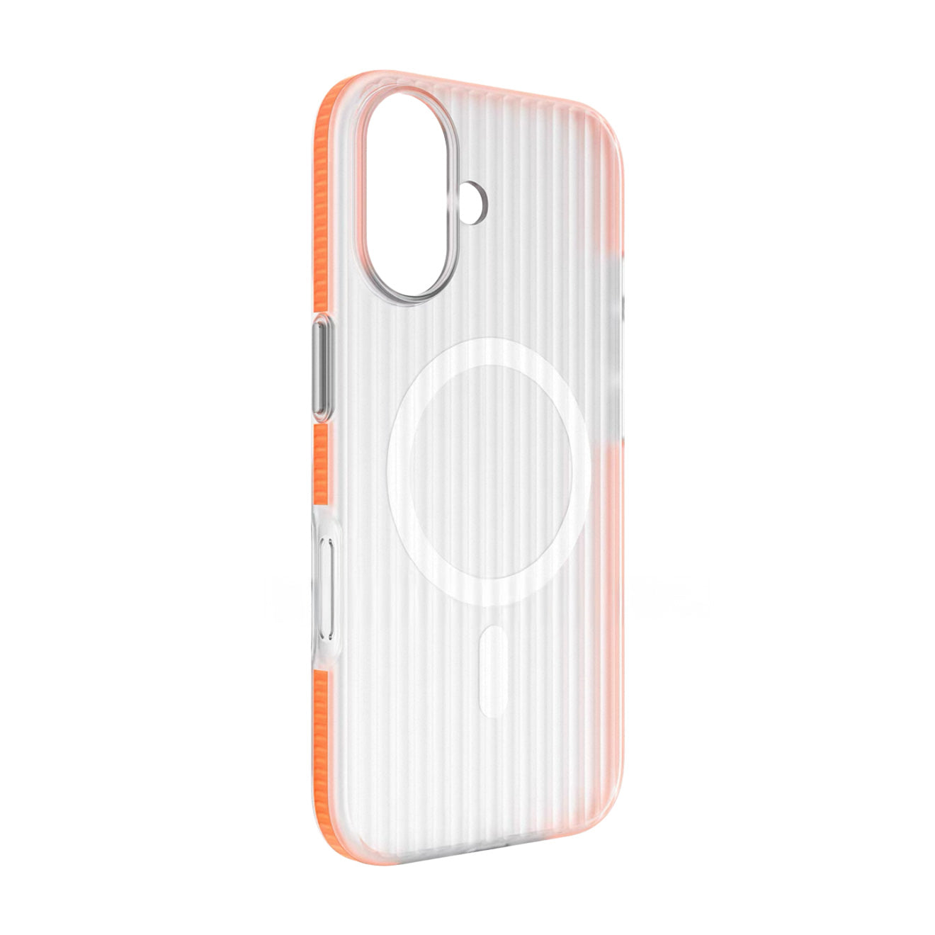 Matte Corrugated Colour Bumper MagSafe iPhone Case