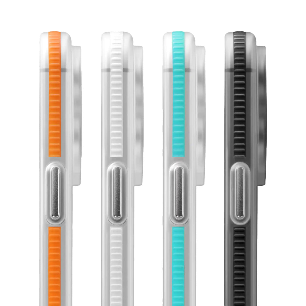 Matte Corrugated Colour Bumper MagSafe iPhone Case