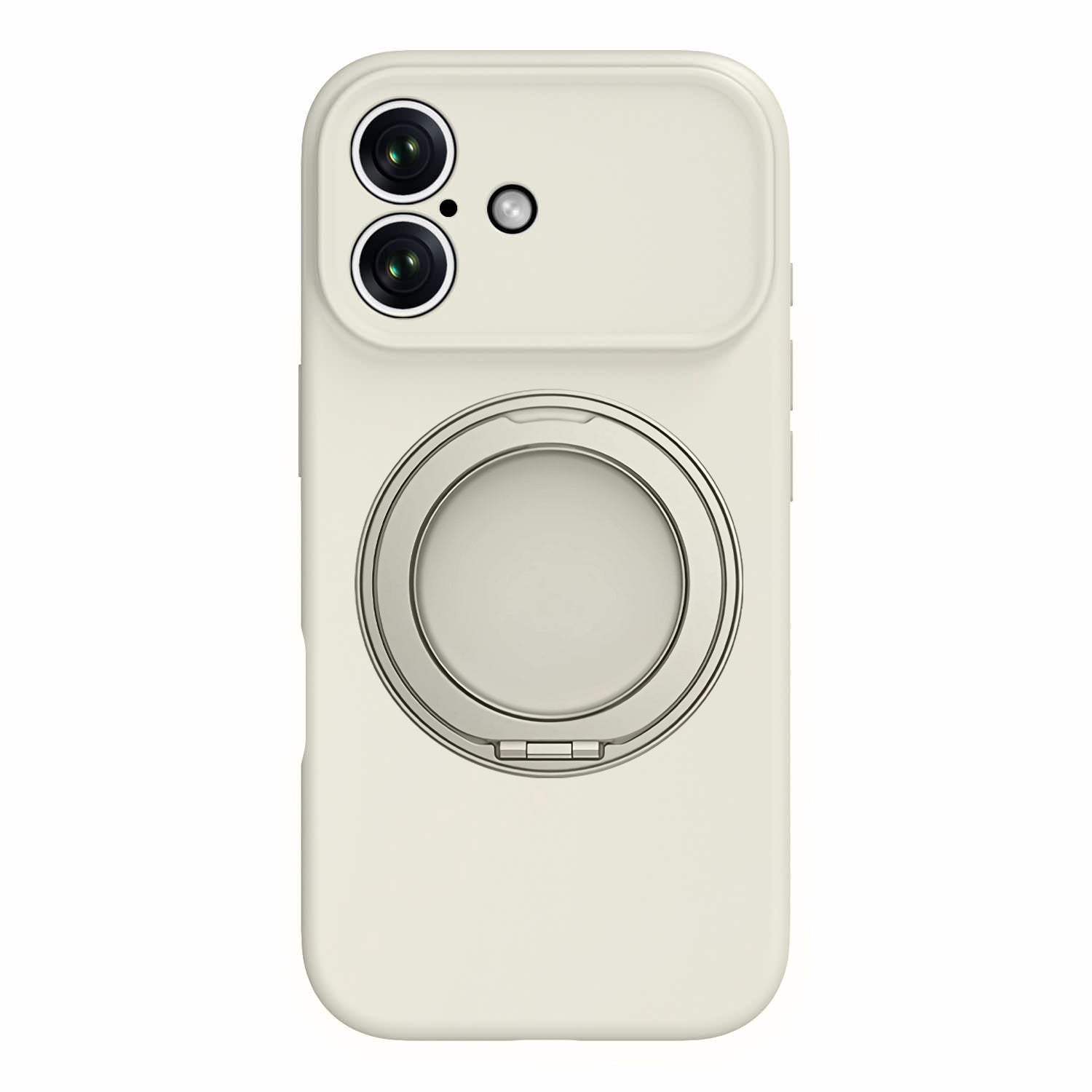 360 Ring Stand Liquid Silicone iPhone Case