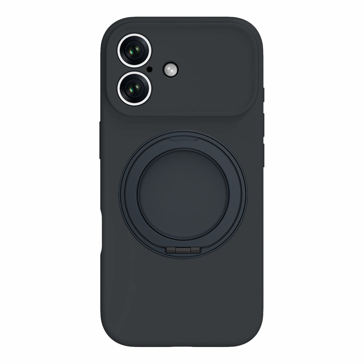 360 Ring Stand Liquid Silicone iPhone Case