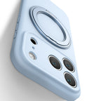 360 Ring Stand Liquid Silicone iPhone Case