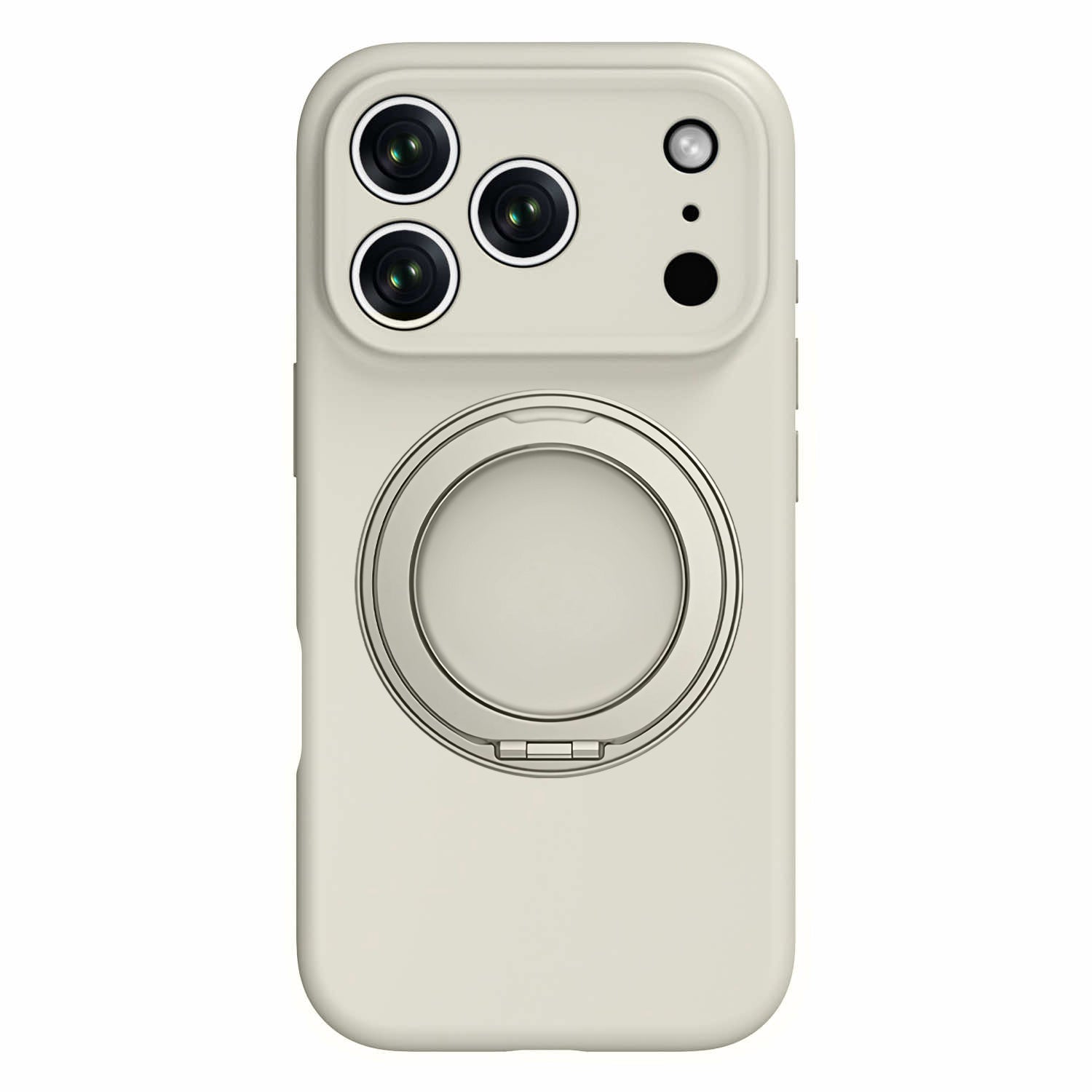 360 Ring Stand Liquid Silicone iPhone Case