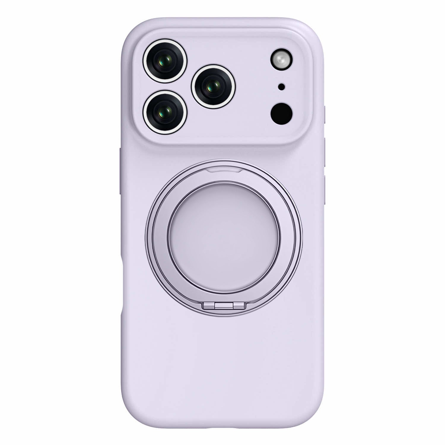 360 Ring Liquid Silicone MagSafe iPhone Case