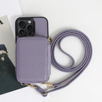 [NEW] Leather iPhone Case With Shoulder Strap - iiCase