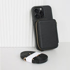 [NEW] Leather iPhone Case With Shoulder Strap - iiCase