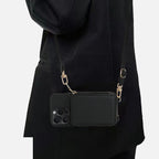 [NEW] Leather iPhone Case With Shoulder Strap - iiCase