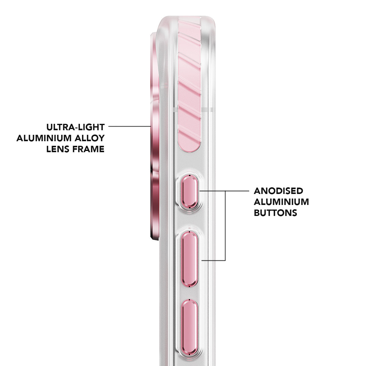 Accent Crystal MagSafe iPhone Case With Ring Stand