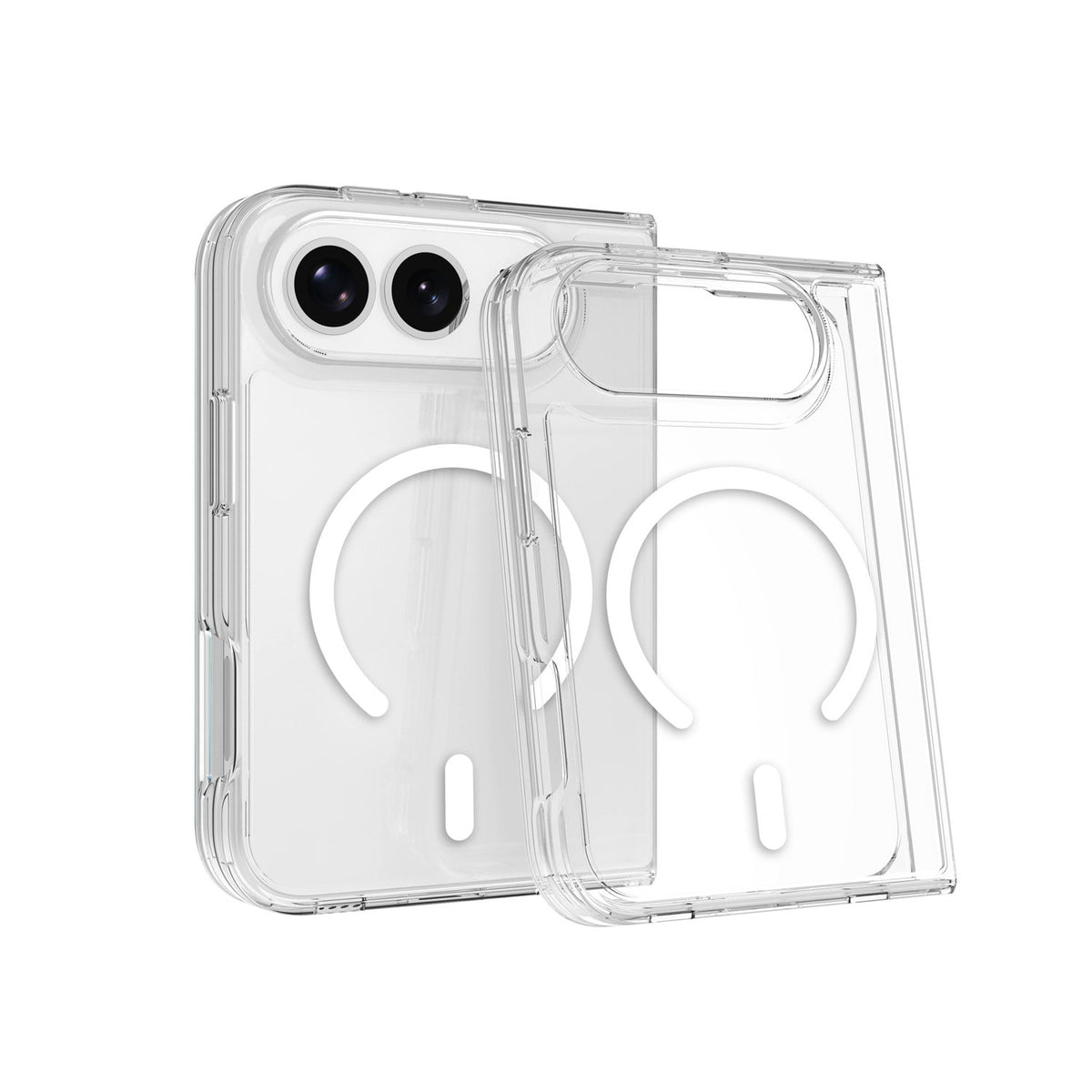 Military Protection Clear Case for iPhone Duo