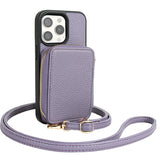 [NEW] Leather iPhone Case With Shoulder Strap - iiCase