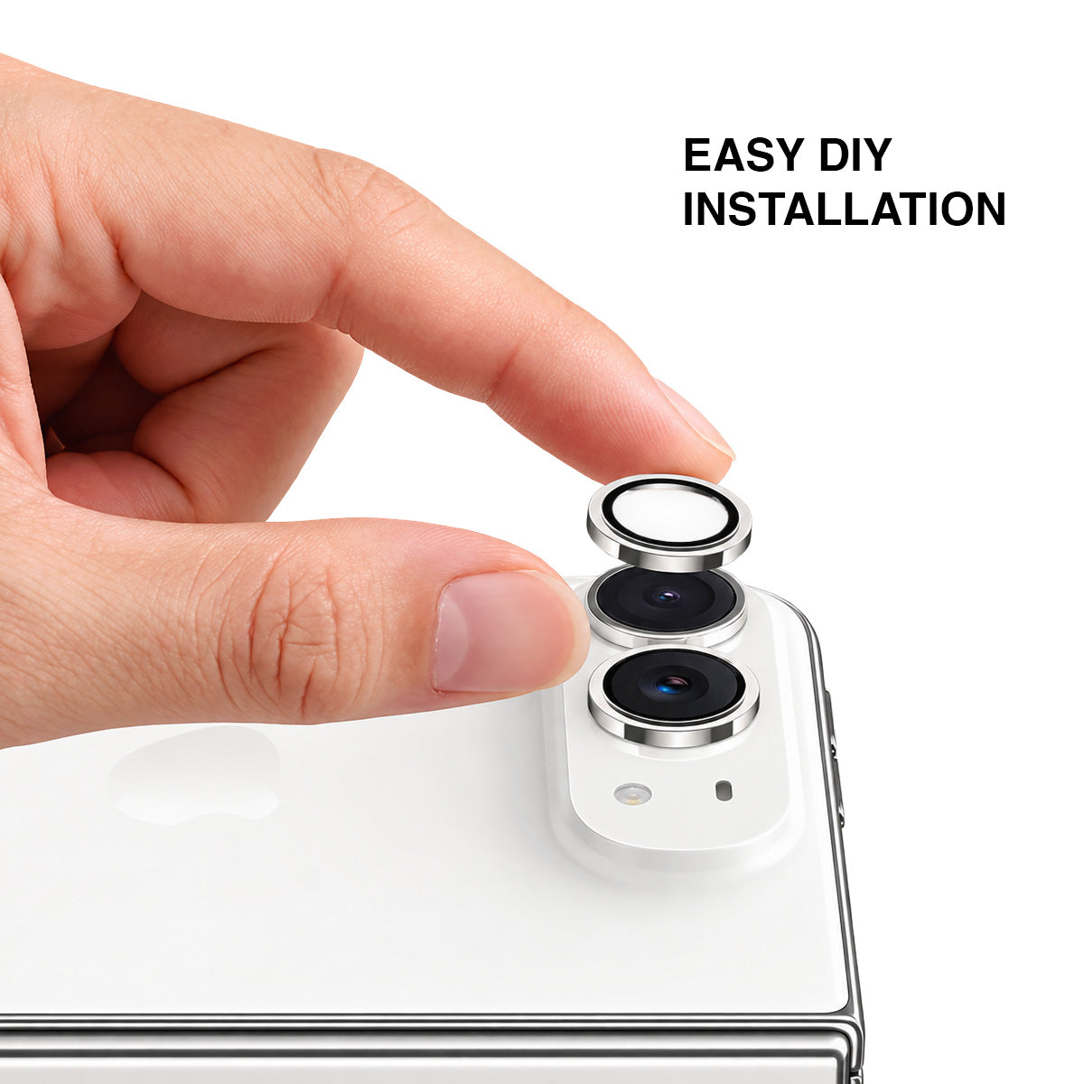 9H Tempered Glass Camera Protector for iPhone Duo