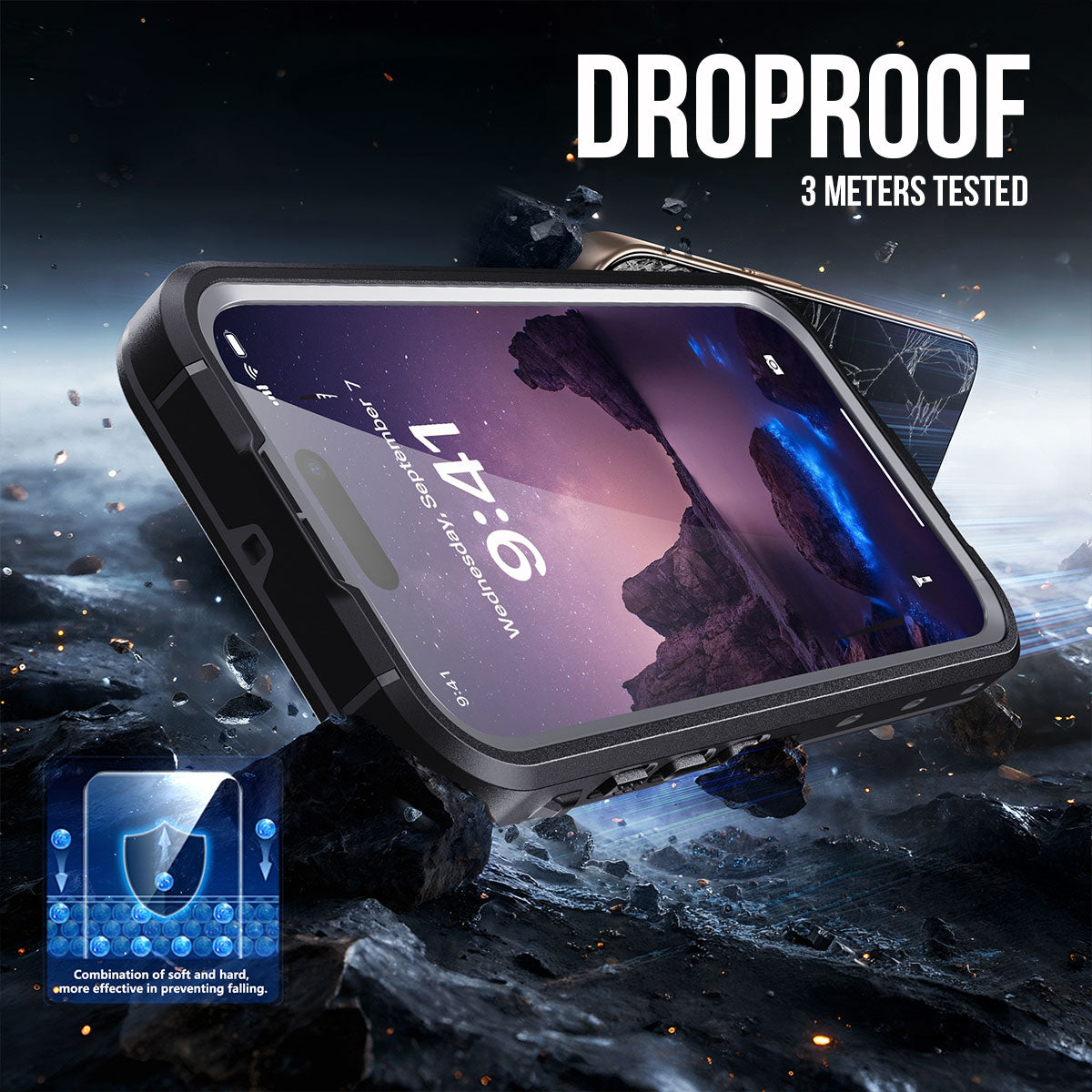 MagSafe IP68 Waterproof Dust Protection iPhone Case