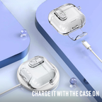 Vista Crystal Case with Phone Stand for AirPods 4