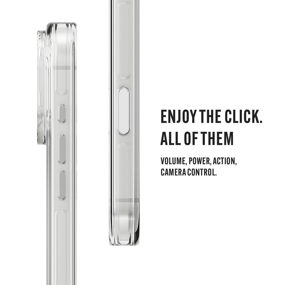 iiCASE Crystal EverClear MagSafe Case for iPhone 18 Pro image 4 - 4