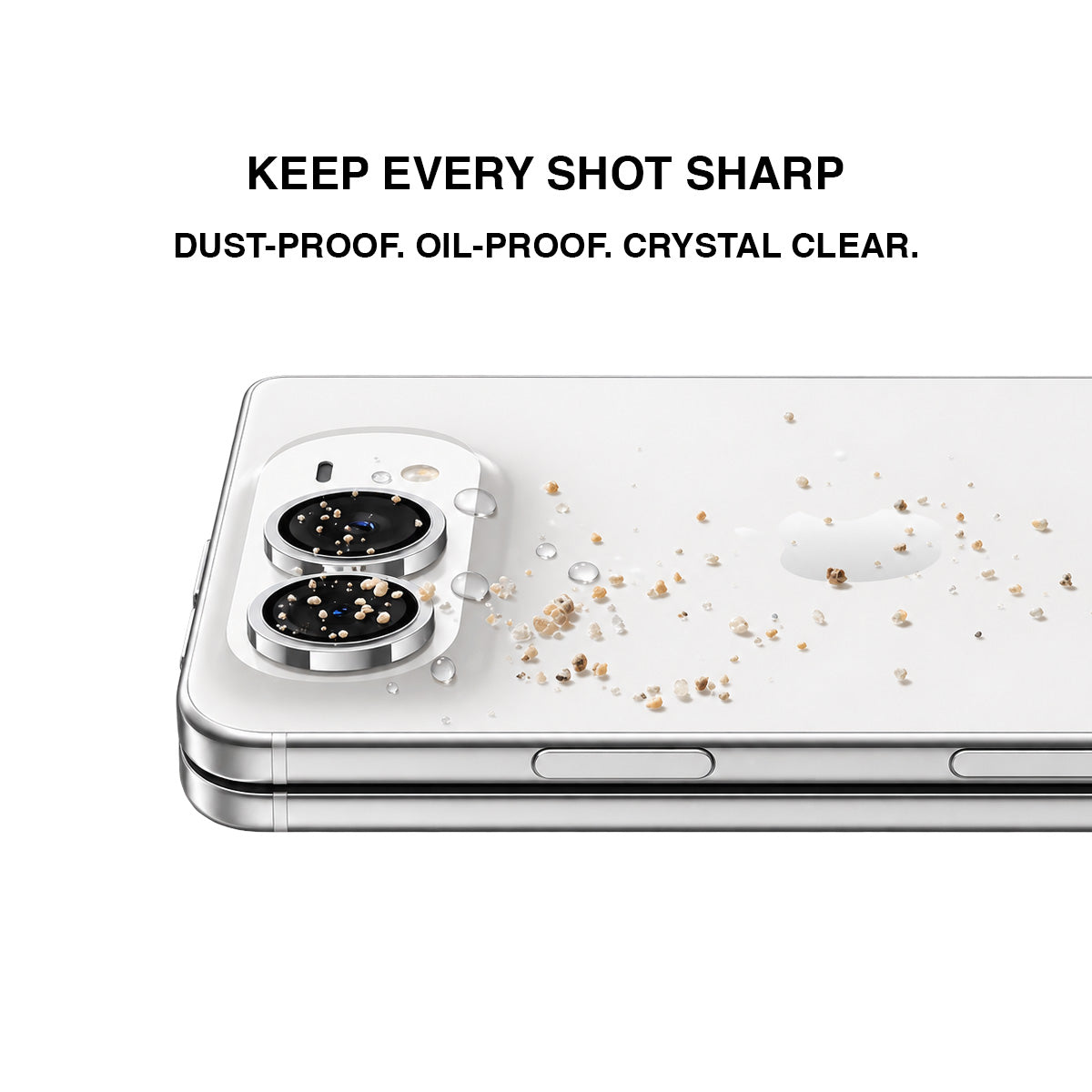 9H Tempered Glass Camera Protector for iPhone Duo