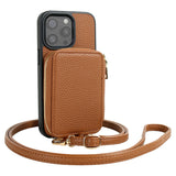 [NEW] Leather iPhone Case With Shoulder Strap - iiCase