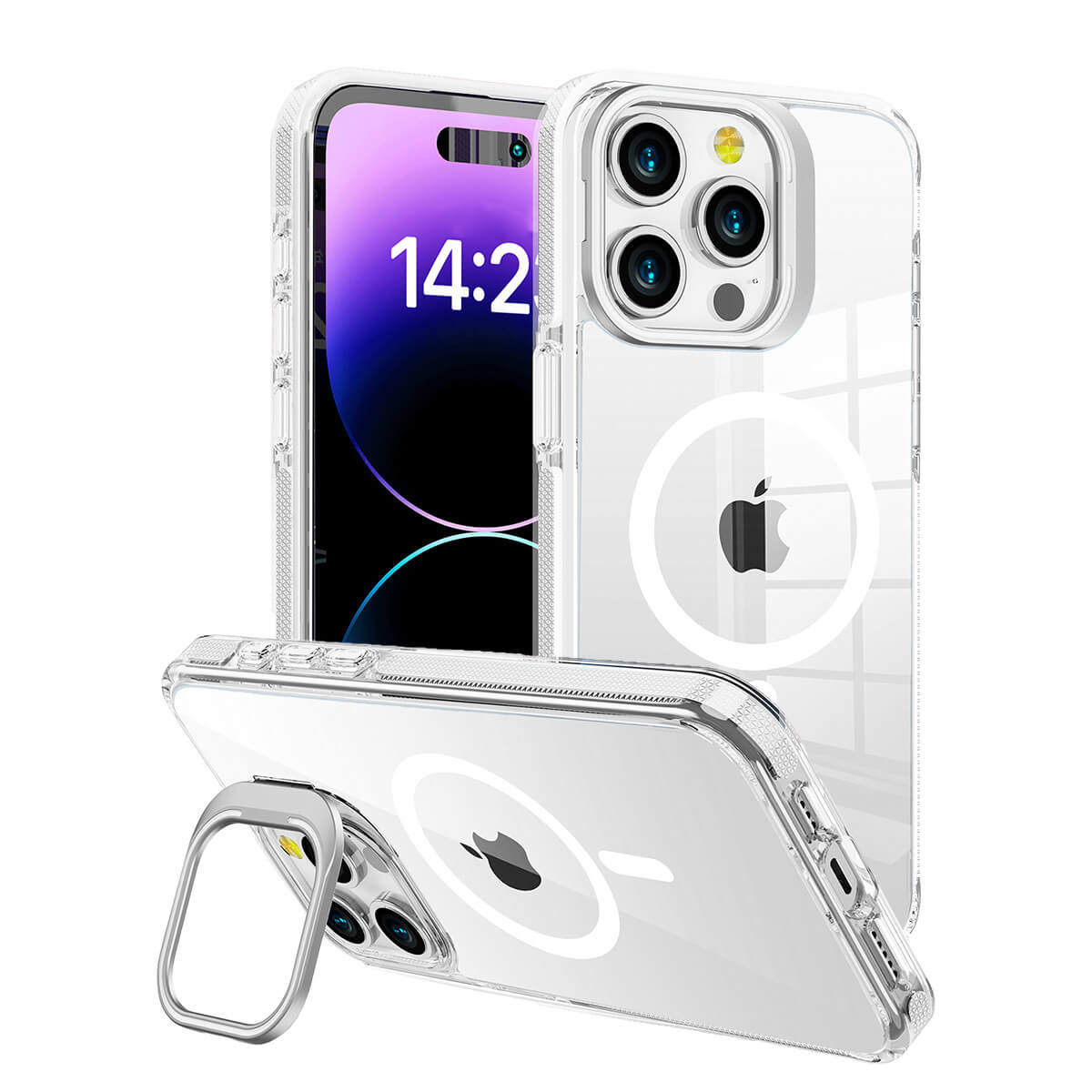 MagSafe Ultra Protective iPhone Case With Camera Kickstand