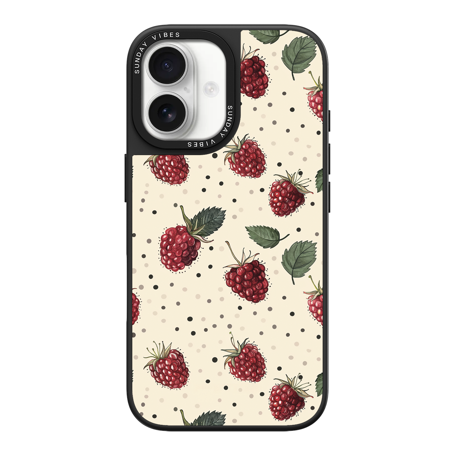 Raspberry Delight iPhone Case