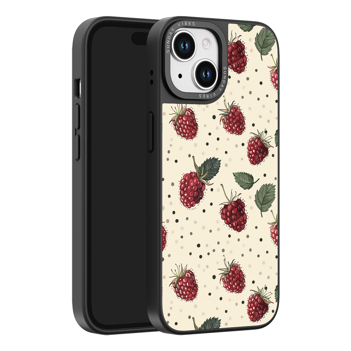 Raspberry Delight iPhone Case