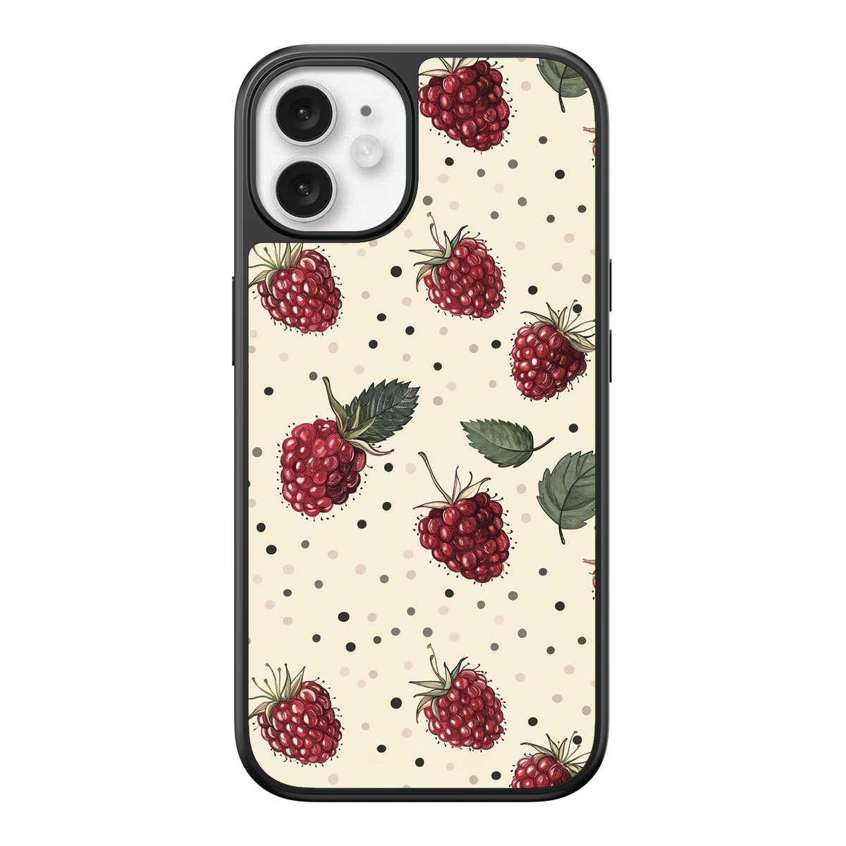 Raspberry Delight iPhone Case