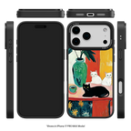 Feline Artistry iPhone Case