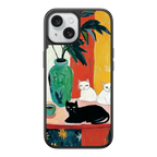 Feline Artistry iPhone Case