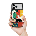 Feline Artistry iPhone Case