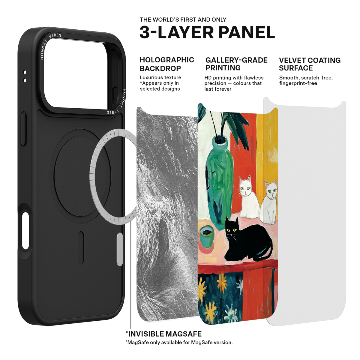 Feline Artistry iPhone Case