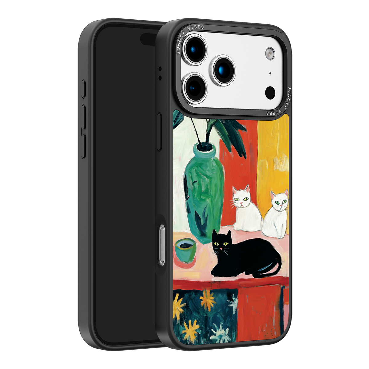Feline Artistry iPhone Case
