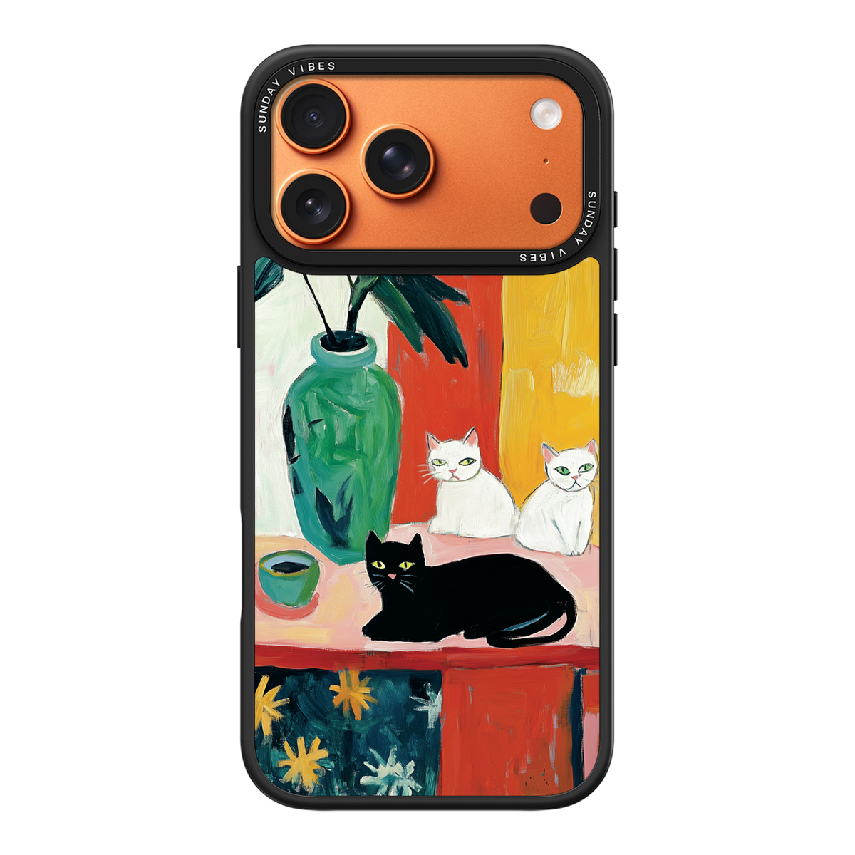 Feline Artistry iPhone Case