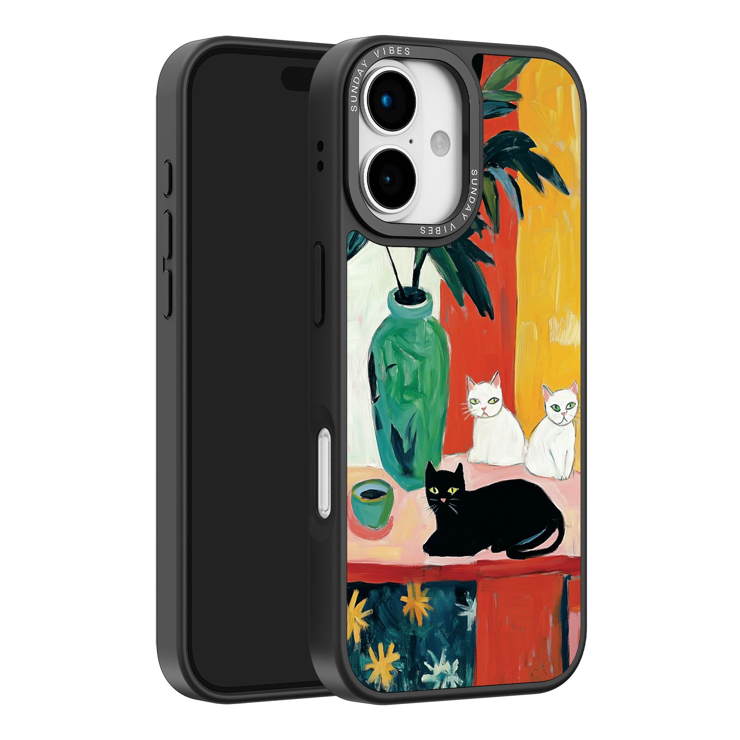 Feline Artistry iPhone Case