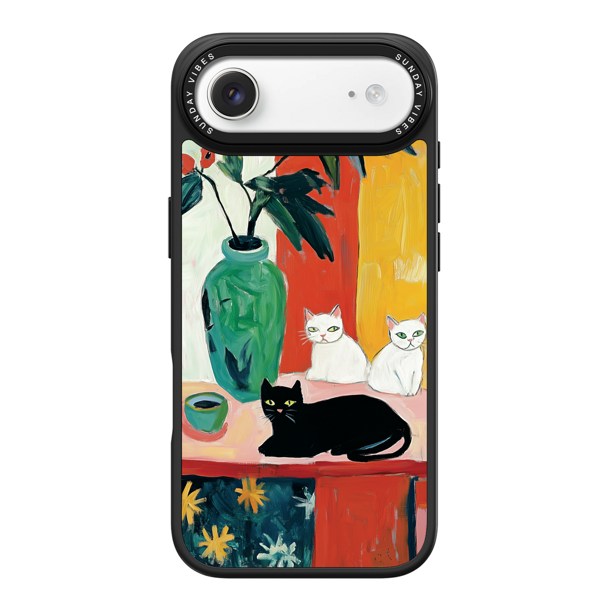Feline Artistry iPhone Case