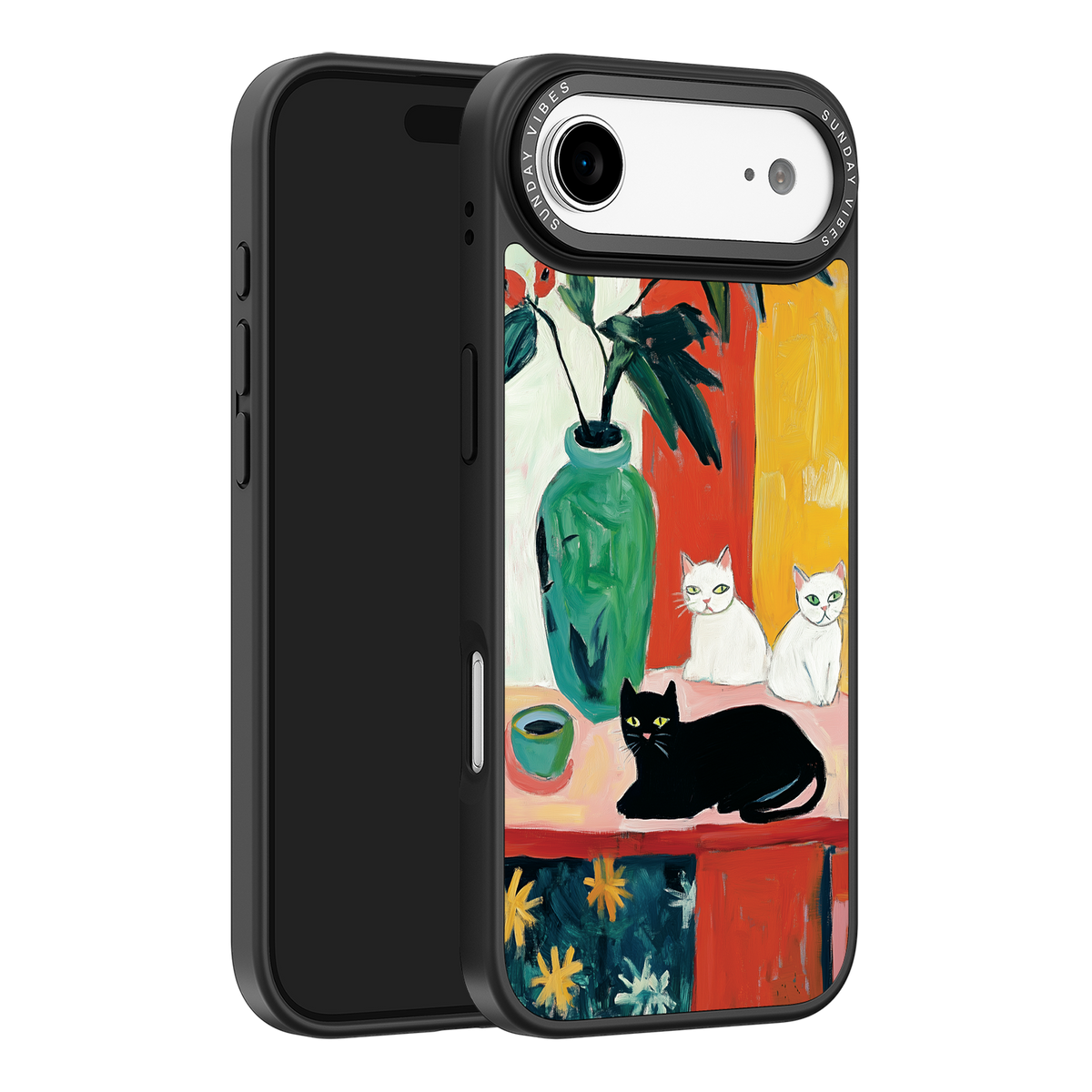 Feline Artistry iPhone Case