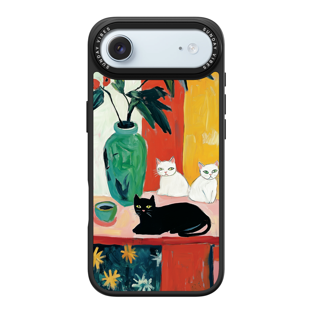 Feline Artistry iPhone Case
