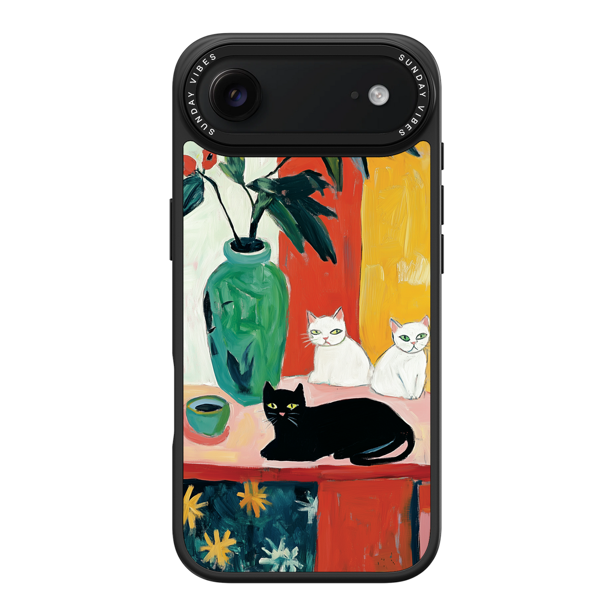 Feline Artistry iPhone Case