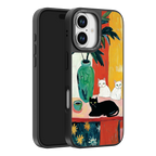 Feline Artistry iPhone Case