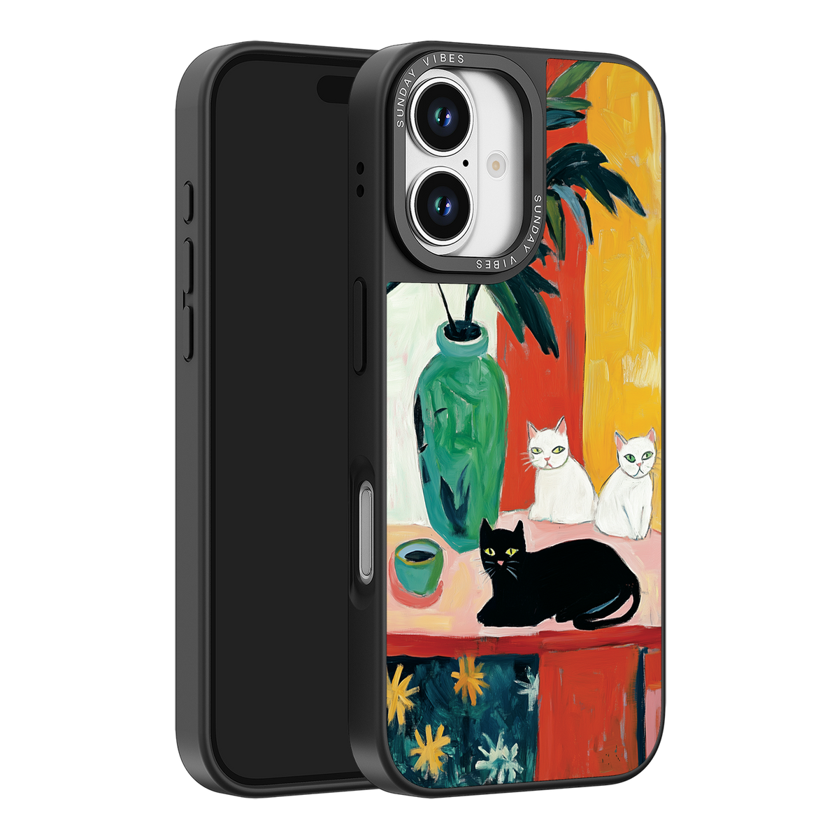 Feline Artistry iPhone Case