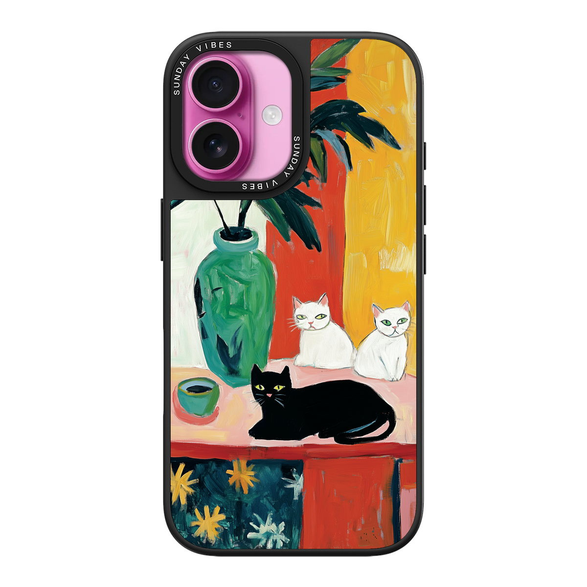 Feline Artistry iPhone Case