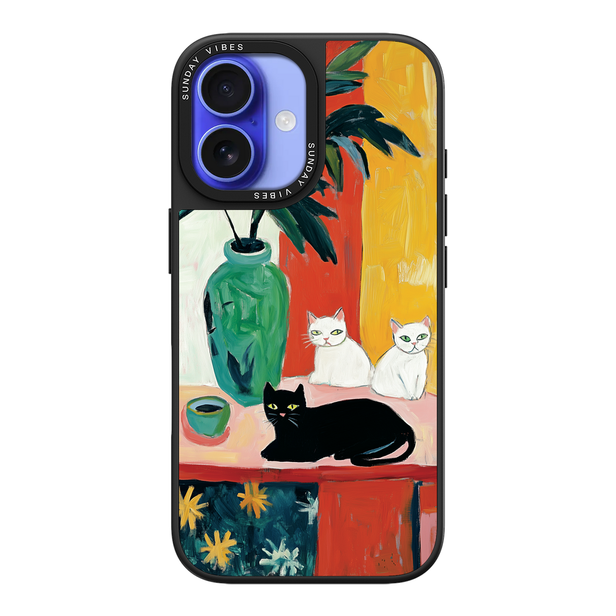 Feline Artistry iPhone Case