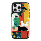 Feline Artistry iPhone Case