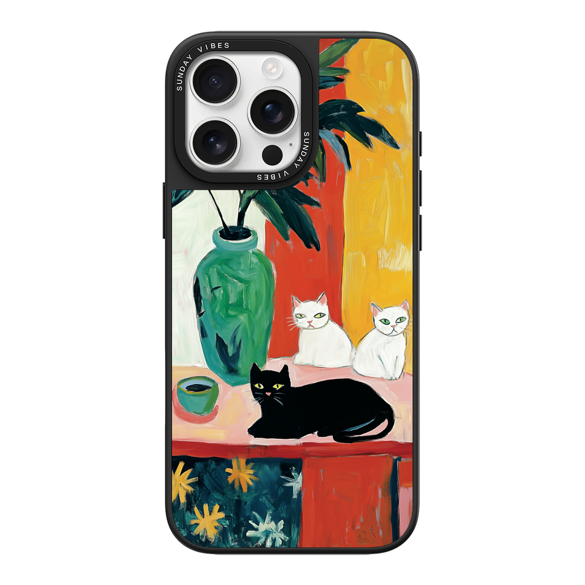 Feline Artistry iPhone Case