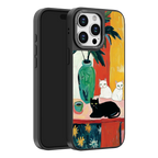 Feline Artistry iPhone Case