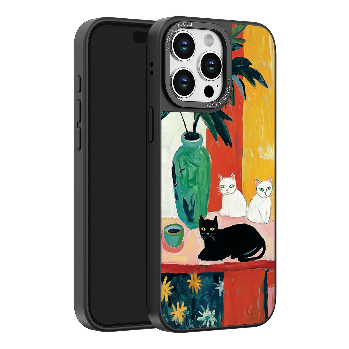 Feline Artistry iPhone Case
