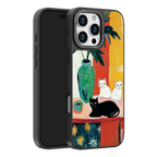 Feline Artistry iPhone Case