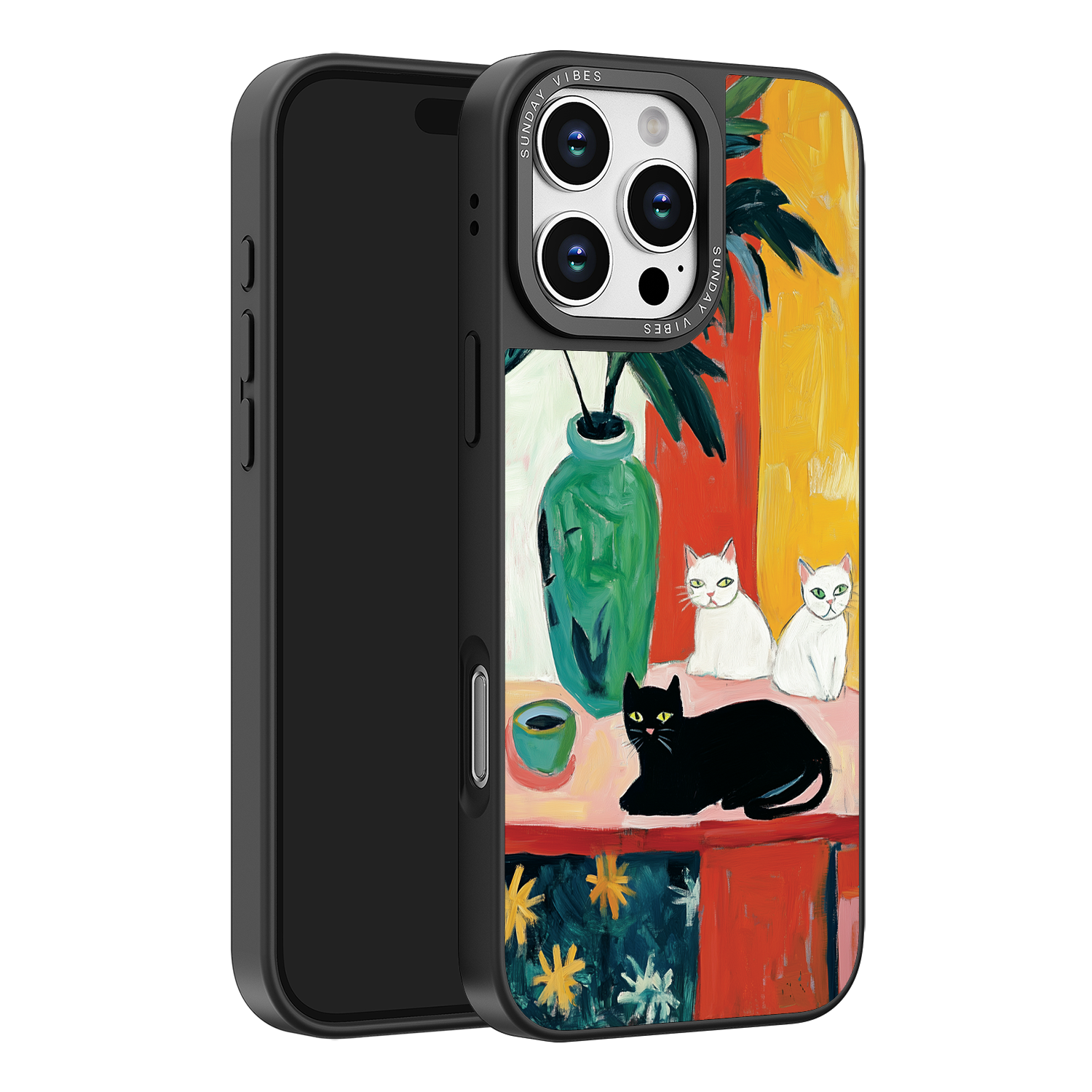 Feline Artistry iPhone Case